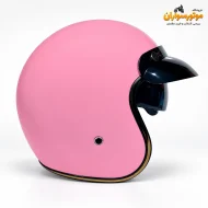 کلاه کاسکت وسپایی صورتی برند DA1 وارداتی