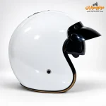 کلاه کاسکت وسپایی سفید برند DA1