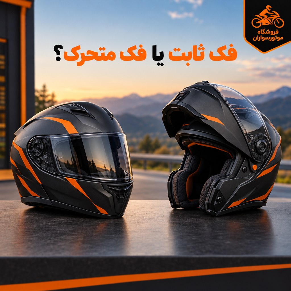 مقایسه کلاه کاسکت فک ثابت و فک متحرک برای شهر و سفر