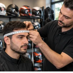 راهنمای سایز کلاه کاسکت