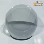 کلاه ایمنی بچگانه و نوجوان PRS سفید با طلق شفاف سایز ۵۱ تا ۵۵ - نمای روبه‌رو