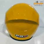 کلاه کاسکت PRS کودک زرد طلق‌شفاف برای دور سر ۵۱ تا ۵۵ - نمای کناری