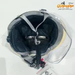 کلاه کاسکت اسکوتری کودک و نوجوان TopPlus با بند تنظیم‌شو - نمای پشت