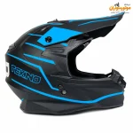 کلاه کاسکت کراسی مشکی آبی تکنو Tekno - نمای اصلی