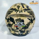 کلاه کاسکت چریکی راپیدو بدون فک RAPIDO V31 - نمای پشت