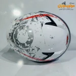 کلاه کاسکت بدون فک راپیدو سفید قرمز - نمای گالری