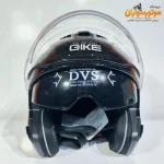 کلاه کاسکت کایک Qike B32 بدون فک، مشکی براق - نمای زاویه‌دار