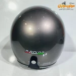 کلاه کاسکت وسپایی راپیدو بژ براق - نمای پشت