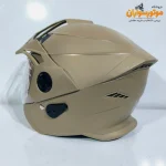 کلاه کاسکت بدون فک خاکی Steelbird - جزئیات طراحی