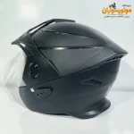 کلاه کاسکت Steelbird بدون فک، مشکی مات و بسیار سبک‌وزن - جزئیات طراحی