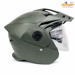 کلاه کاسکت بدون فک استیل برد سایه‌بان‌دار Steelbird - نمای اصلی