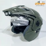 کلاه کاسکت بدون فک استیل برد سایه‌بان‌دار Steelbird - جزئیات ظاهری