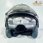 کلاه کاسکت بدون فک استیل برد سایه‌بان‌دار Steelbird - نمای گالری