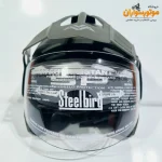 کلاه کاسکت بدون فک استیل برد سایه‌بان‌دار Steelbird - نمای تکمیلی