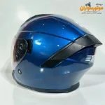 کلاه کاسکت عینک‌دار آبی سرمه‌ای براق تکنیک TECHNIC - جزئیات طراحی