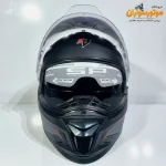 کلاه کاسکت فک ثابت Steelbird وارداتی عینک‌دار - نمای گالری