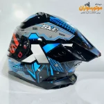 کلاه کاسکت استیل برد فک ثابت عینک‌دار Steelbird - جزئیات طراحی