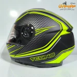 کلاه کاسکت تکنو Tekno FO8 فک متحرک - جزئیات طراحی
