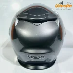کلاه کاسکت فک ۱۸۰ درجه بئون BEON Si90 - نمای پشت