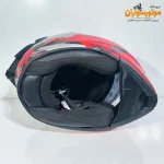 کلاه کاسکت MA2 قرمز فک متحرک و عینک‌دار - نمای اصلی 11