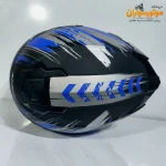 کلاه کاسکت MA2 آبی طوسی فک متحرک عینک‌دار - نمای اصلی 11