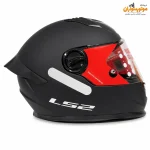 کلاه کاسکت فک ثابت LS2 LVcool مشکی مات - نمای اصلی