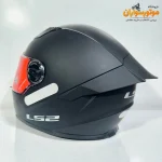کلاه کاسکت فک ثابت LS2 LVcool مشکی مات - جزئیات طراحی
