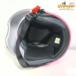 کلاه کاسکت بچگانه صورتی Steelbird وارداتی طلق‌دار - نمای گالری