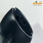 اگزوز موتورسیکلت قهرمانی سایلنسردار دهن کج مشکی - نمای زاویه‌دار