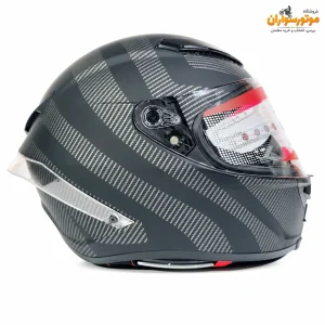 کلاه کاسکت طرح کربن مات AGV - نمای اصلی