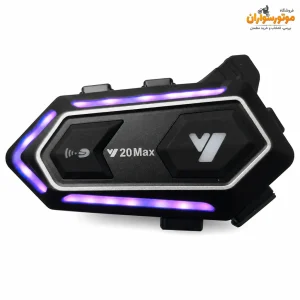 هدفون و بلوتوث کلاه کاسکت برند Y20 MAX - نمای اصلی