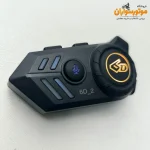 بلوتوث واکی تاکی کلاه کاسکت برند 6D - نمای روبه‌رو