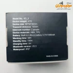 بلوتوث واکی تاکی کلاه کاسکت برند 6D - جزئیات طراحی