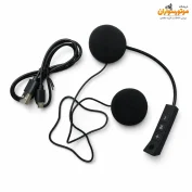 هدفون بلوتوثی کلاه کاسکت TEKNO BT8 - نمای اصلی