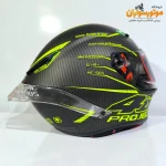 کلاه کاسکت AGV مدل F46 فک ثابت - نمای روبه‌رو