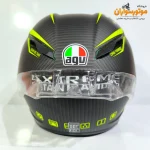 کلاه کاسکت AGV مدل F46 فک ثابت - نمای کناری