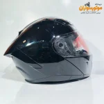 کلاه کاسکت فک متحرک ردلاین 960 REDLINE V15 - نمای روبه‌رو