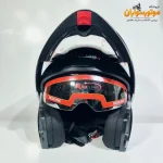 کلاه کاسکت فک متحرک ردلاین 960 REDLINE V15 - نمای زاویه‌دار