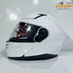 کلاه کاسکت REDLINE 960 با فک متحرک و نقاب شفاف - نمای روبه‌رو