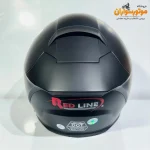کلاه کاسکت ردلاین 960 فک متحرک مشکی مات - نمای کناری