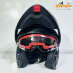 کلاه کاسکت ردلاین 960 فک متحرک مشکی مات - جزئیات ظاهری