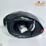 کلاه کاسکت ردلاین 960 فک متحرک مشکی مات - نمای گالری