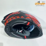 کلاه کاسکت فک متحرک ونوم VENOM قرمز مشکی - نمای گالری