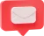 email-envelope-inbox-shape-social-media-notification-icon-speech-bubbles-3d-cartoon-banner-website-ui-pink-background-3d-rendering-illustration - optimized